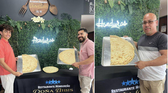 Restaurante premia con 300 dólares si te comes una baleada